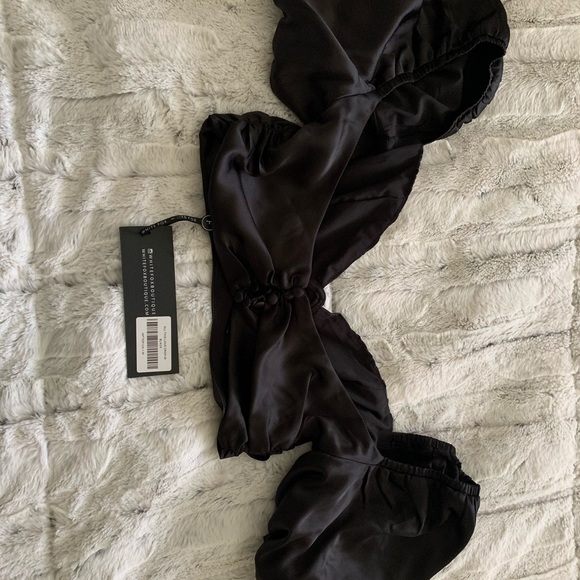 All This Love Crop- Black (M) NWT - Picture 5 of 7